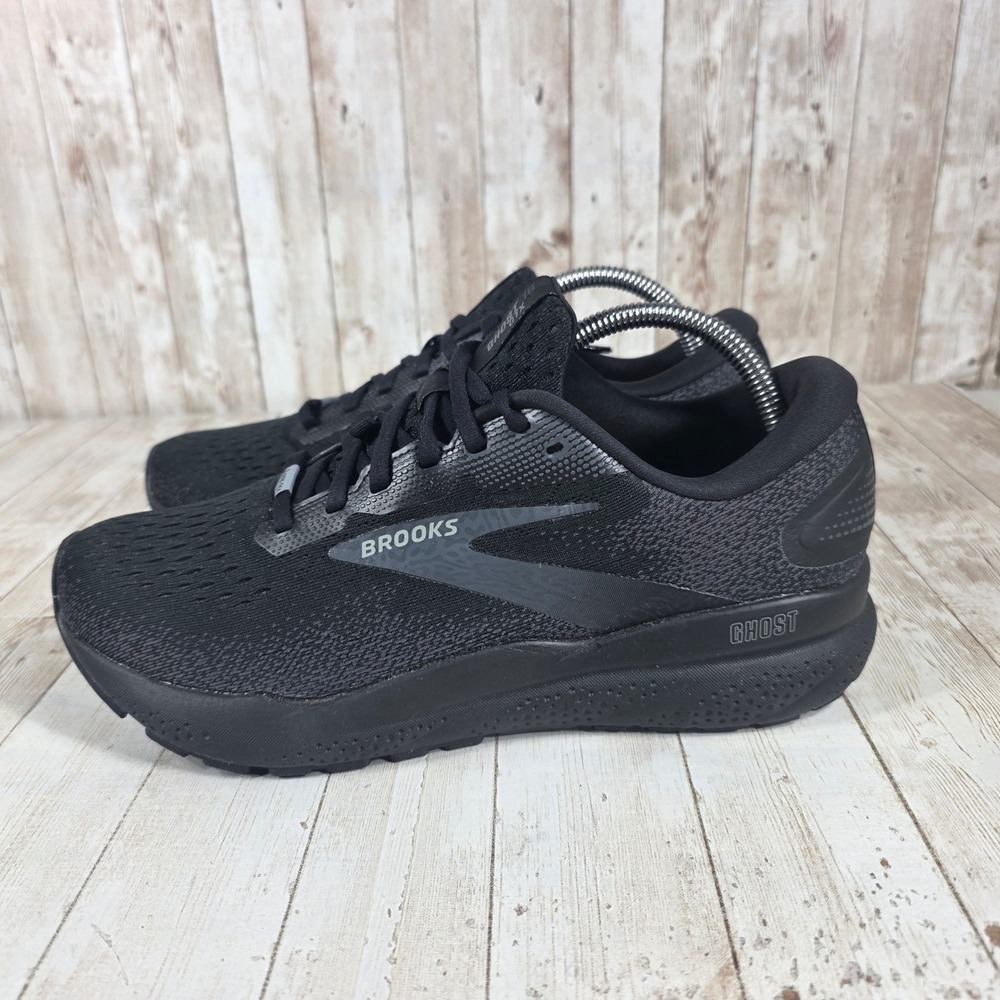Brooks Ghost GTX Women's Running Shoes Black Waterproof Sz 10.5 - Picture 2 of 8